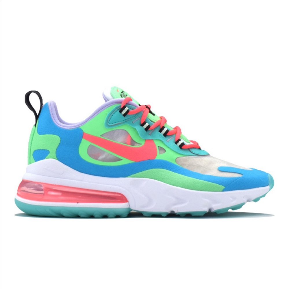 Nike Air Max 270 React Women Neon
